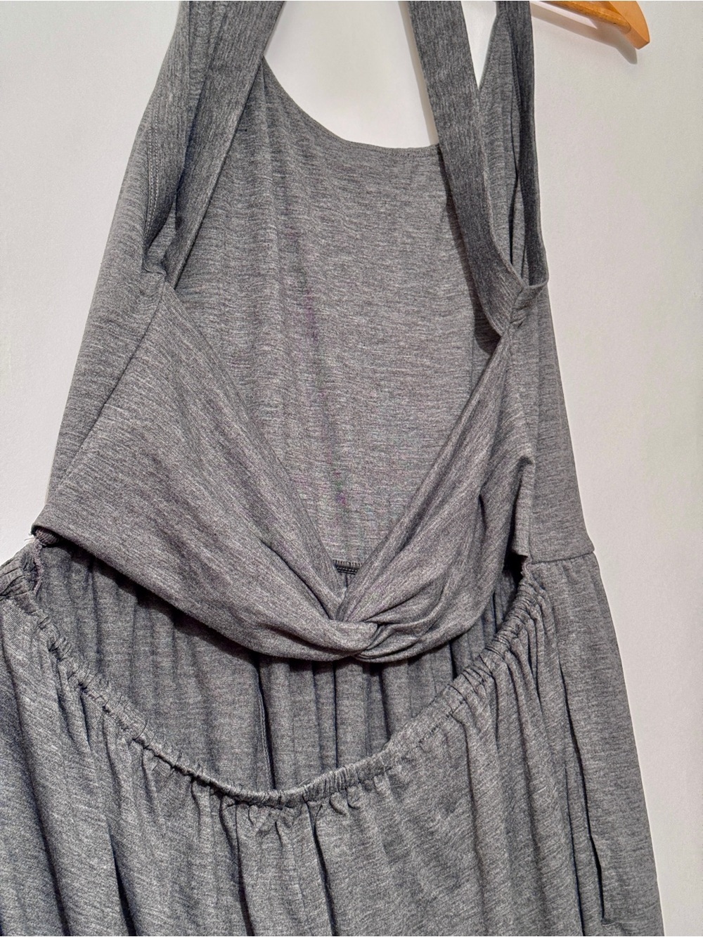HALARA U Neck Pocket Harem Casual Jumpsuit-Easy Peezy Edition Heather Charcoal - Picture 8 of 10